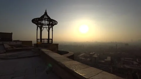 Sunset cairo Stock Footage 157823034