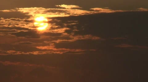 Sunset. Can be used for timelapse. Stock Footage 10007105