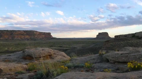 Sunset at Canyon Video stock 136771635