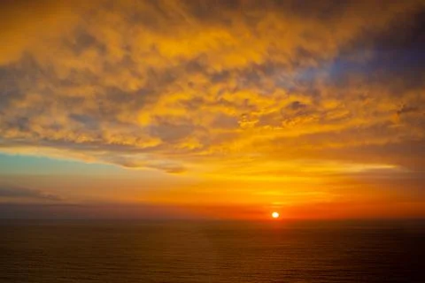Sunset at Cape Roca Stock Photos