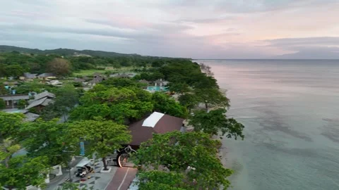 Sunset in Casobe Beach Stock Footage 311723070