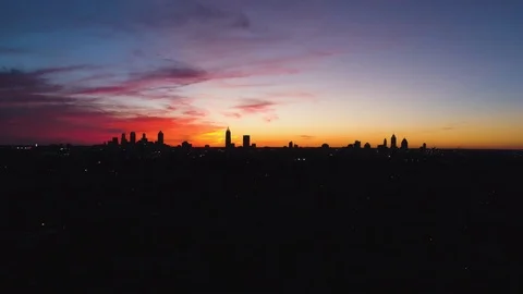 Sunset cc3 Video stock 86092169