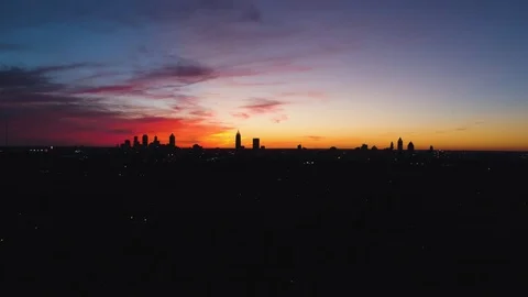 Sunset cc4 Video stock 86092379