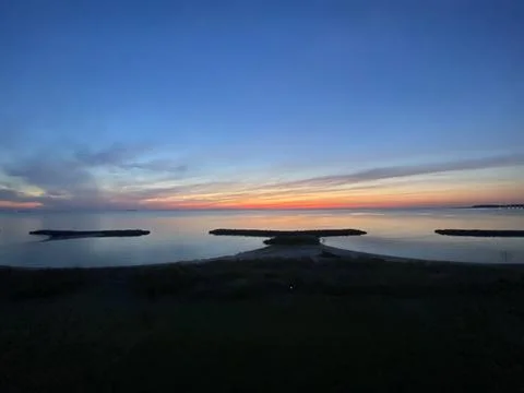 Sunset on the Chesapeake Stock Photos