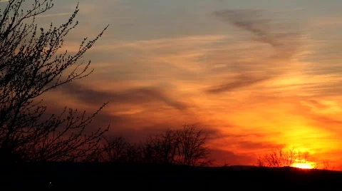 Sunset in the city 스톡 동영상 596520