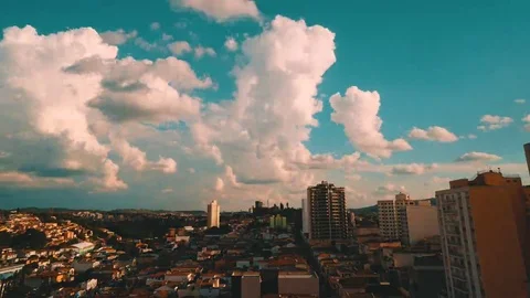 Sunset City Video stock 69126802