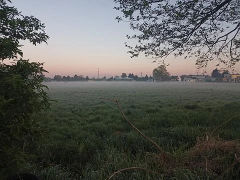 Sunset in the city Stock Photos