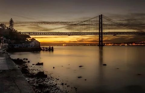 Sunset in the city Stock Photos