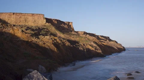 Sunset cliff Time-lapse Vídeo Stock 47462945