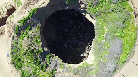 Sunset Cliffs - San Diego - Drone Video Stock Footage 79662030