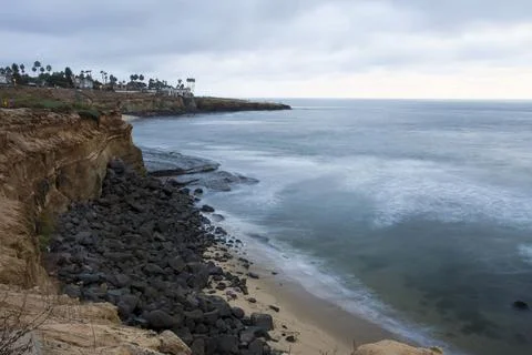 Sunset Cliffs, San Diego Stock Photos