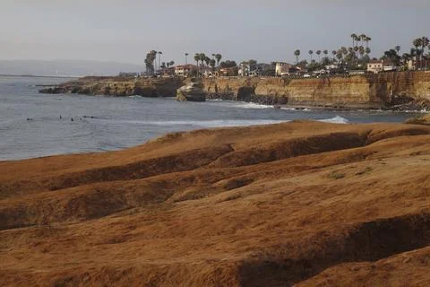 Sunset Cliffs San Diego Stock Photos