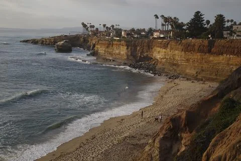 Sunset Cliffs San Diego Stock Photos