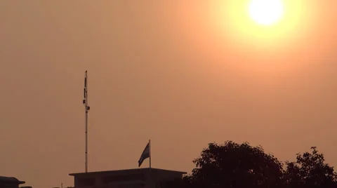 Sunset closeup 스톡 동영상 32498181