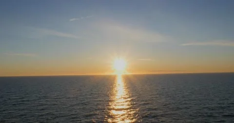 Sunset closeup Stock Footage 50542750