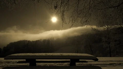 Sunset cloud dark environment Stock-Footage 273698047