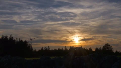 Sunset cloud evening Stock-Footage 273698583