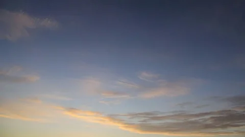 Sunset cloud movement Stock-Footage 83880054