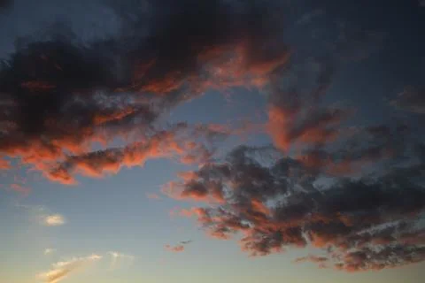 Sunset cloud Foto stock