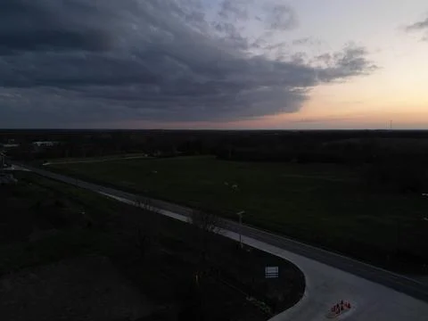 Sunset cloudfront in the West 2 Stock Photos