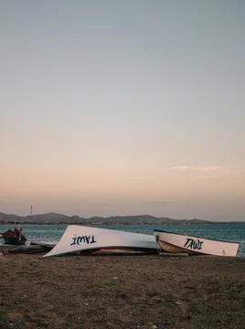 Sunset clouds beach Stock Photos