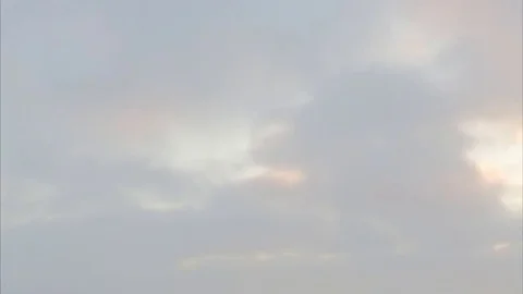 Sunset Clouds Float On the blue Sky Timelapse Stock Footage 79814643