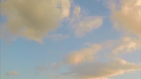 Sunset Clouds Float On a Sky Timelapse 動画素材 79813846