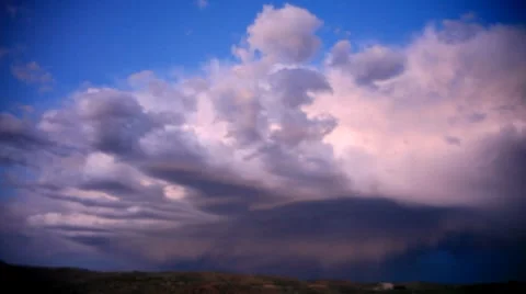 Sunset clouds Stock Footage 8778150