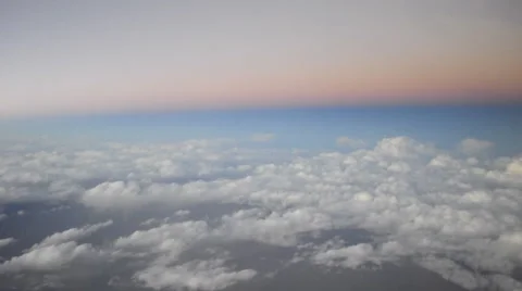 Sunset In The Clouds Vídeos de archivo 49583512