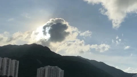 Sunset Clouds Stock Footage 133634409