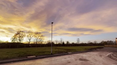 Sunset Clouds Stock Footage 259246998