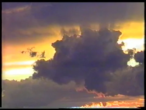 Sunset Clouds Stock Footage 343637221