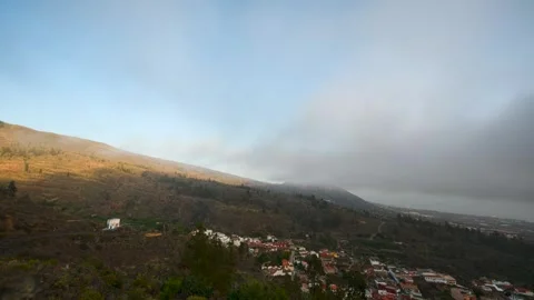 Sunset Clouds at Mirador de Chirche – 4K Timelapse Stock Footage 314216885
