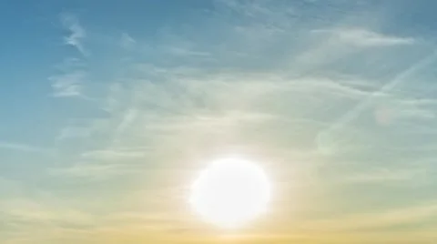 Sunset Clouds In Motion 6 4K Stock Footage 53088999