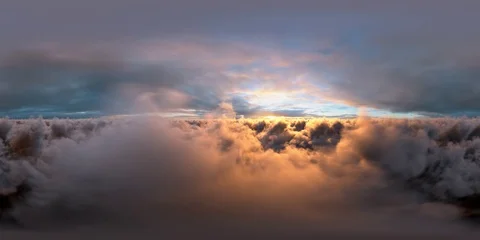 Sunset Clouds Panoramic 360 VR Vidéo 94385175