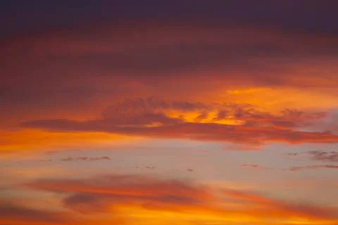 Sunset clouds Fotos de archivo