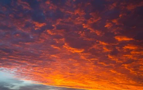 Sunset clouds Stock Photos