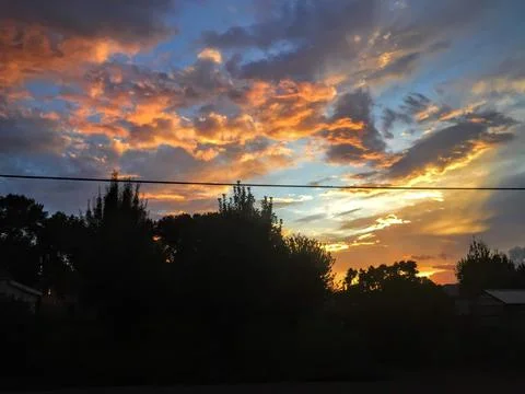 Sunset Clouds Foto stock