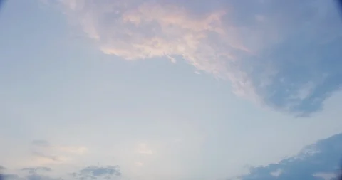 Sunset clouds in Puebla, Mexico Stock Footage 99125733