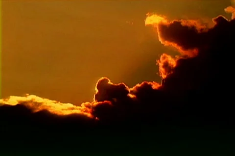 Sunset Clouds Red Stock Footage 270337