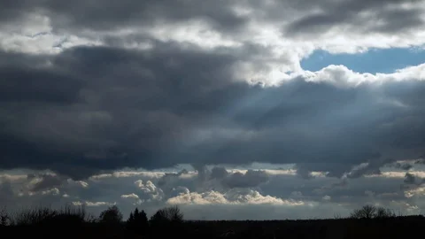 Sunset Clouds Sky Time Lapse 스톡 동영상 98028512