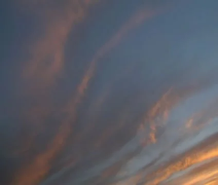 Sunset clouds in southern Utah Stock Footage 21655189