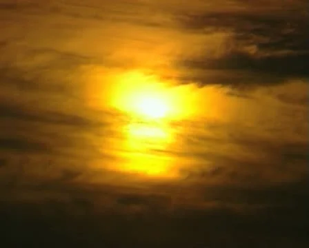 Sunset clouds time-lapse Stock Footage 20512244