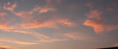Sunset Clouds Time Lapse Golden Hour Video stock 157727508
