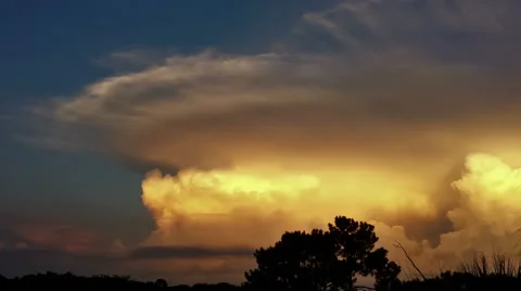 Sunset Clouds Timelapse 076 (2160p 29.97) Stock Footage 60241148