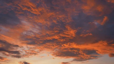 Sunset clouds timelapse Vidéo 82850659