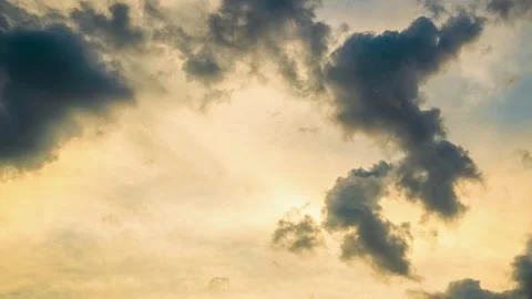 Sunset Clouds in timelapse Stock-Footage 243426752