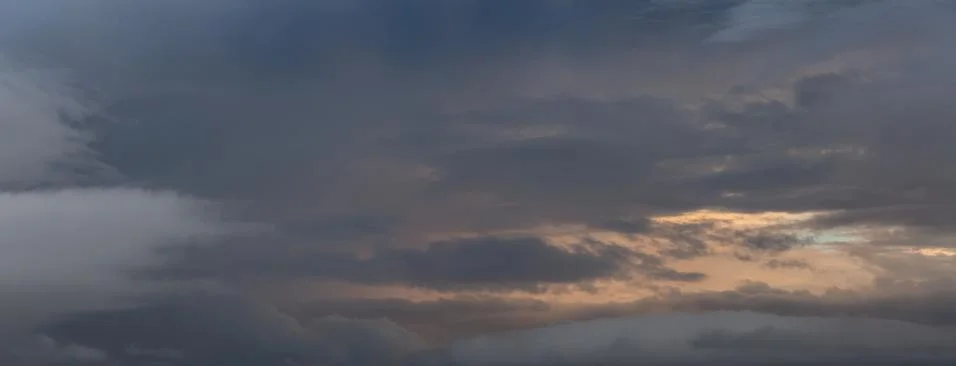 Sunset Cloudscape Background Stock-Fotos