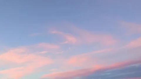 Sunset cloudscape time lapse. Stock Footage 220359480