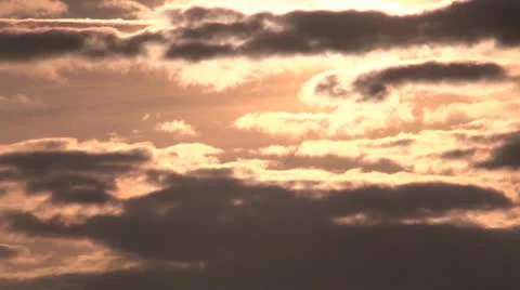 Sunset clouds.mp4 Vídeo Stock 26612260